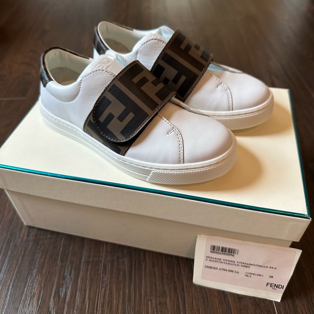 Brand new in box— kids fendi sneaker